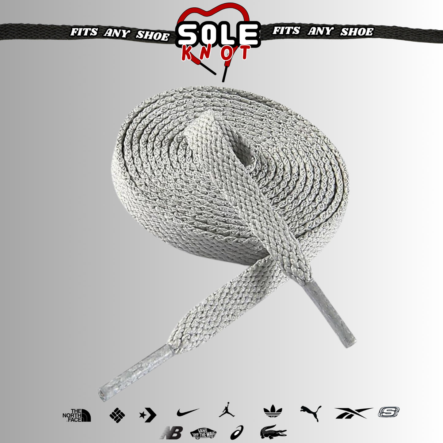 Premium Flat ShoeLaces Replacement for Air Jordan 1,2,3 Air Force Dunk Sole Knot
