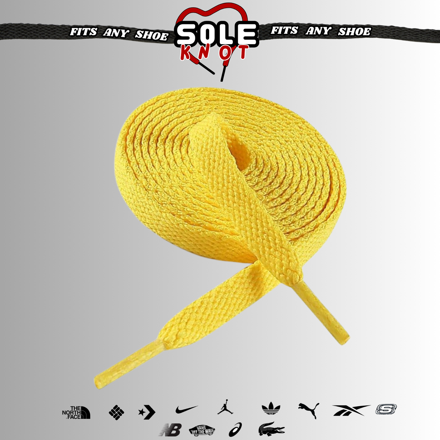 Premium Flat ShoeLaces Replacement for Air Jordan 1,2,3 Air Force Dunk Sole Knot