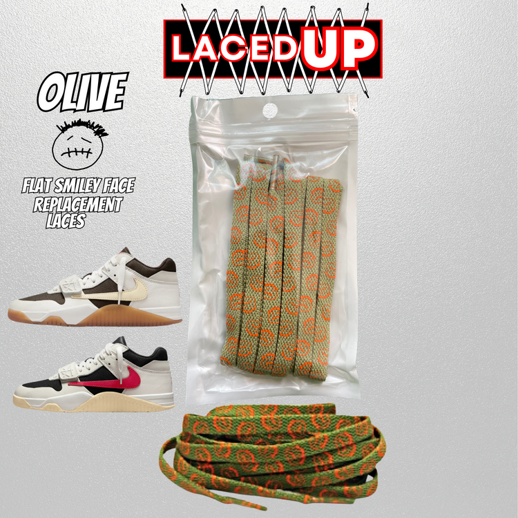 PREMIUM SHOELACES FOR TRAVIS SCOTT CJ1 T-REXX/TR, AJ1, CACTUS JACK