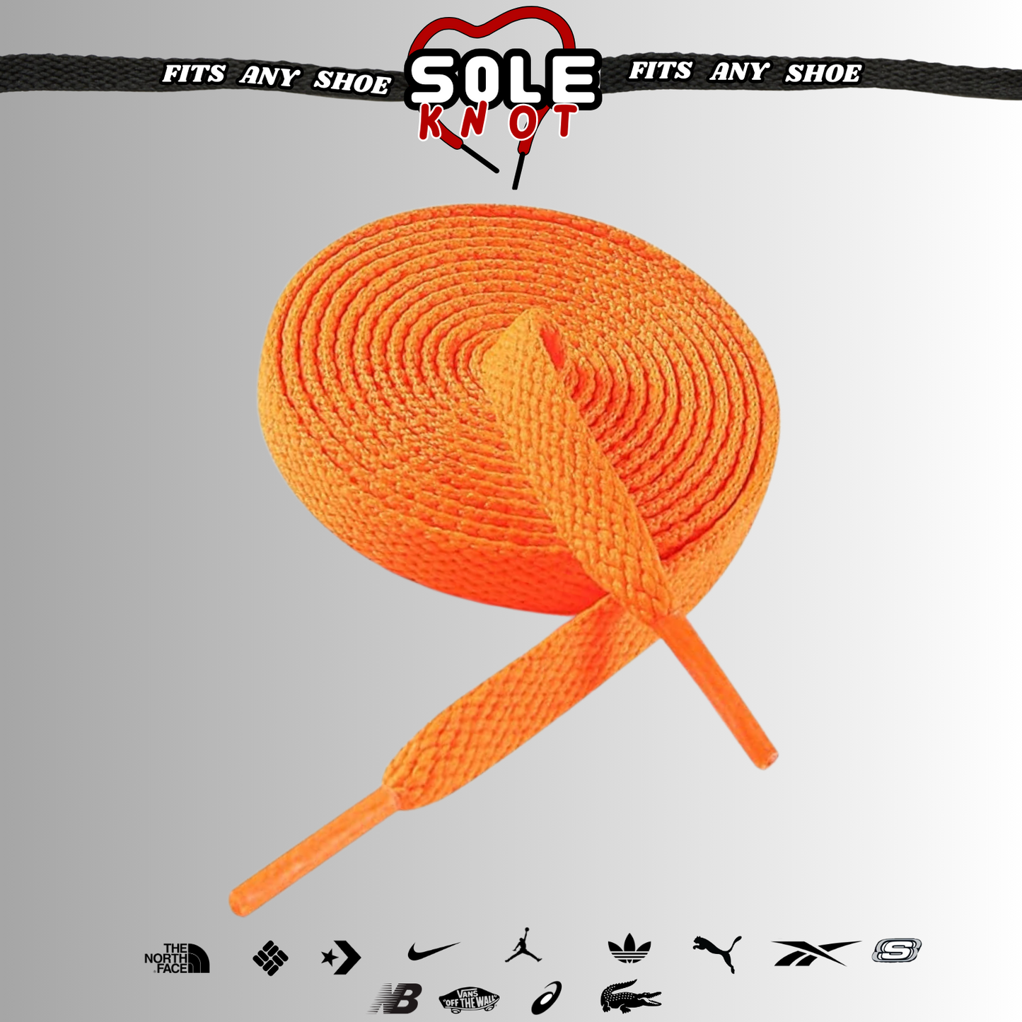 Premium Flat ShoeLaces Replacement for Air Jordan 1,2,3 Air Force Dunk Sole Knot