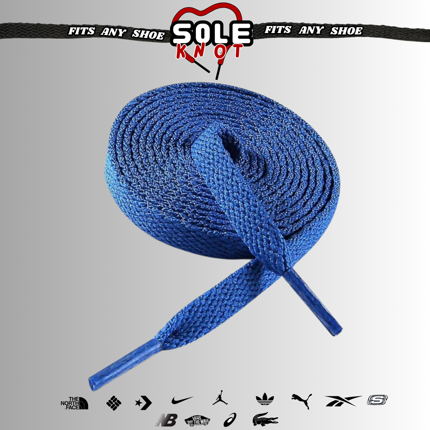 Premium Flat ShoeLaces Replacement for Air Jordan 1,2,3 Air Force Dunk Sole Knot