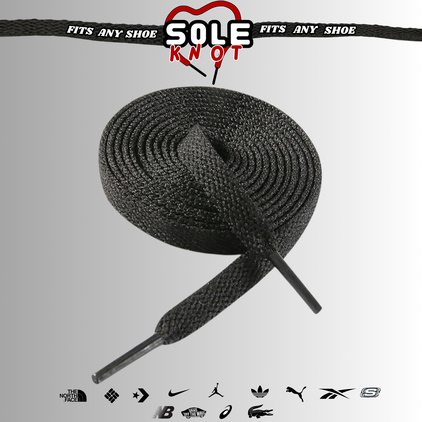 Premium Flat ShoeLaces Replacement for Air Jordan 1,2,3 Air Force Dunk Sole Knot