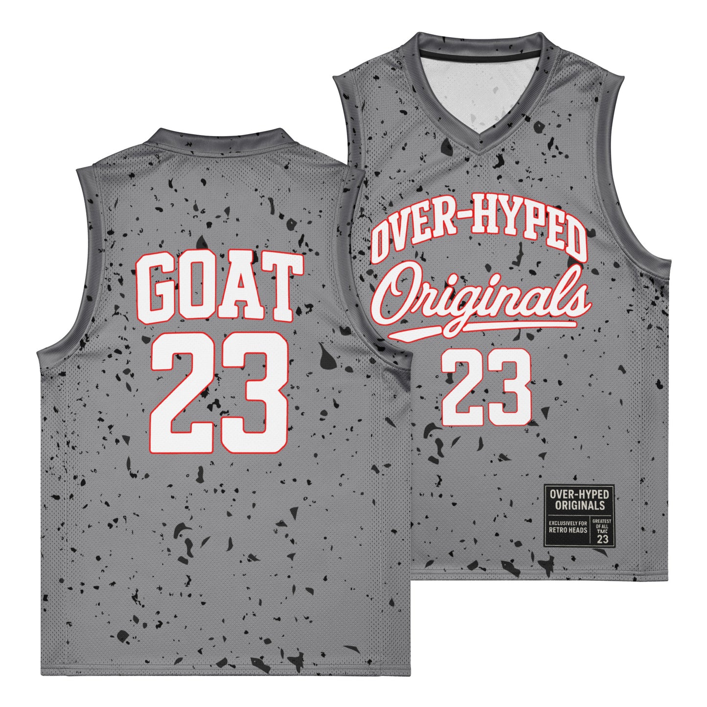 Retro 4 White Cement "GOAT" Jersey – Over-Hyped Originals