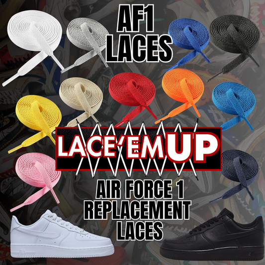 AIR FORCE 1 Shoe Laces Replacement-Premium Laces for Air Force 1's,  AF1 LACES