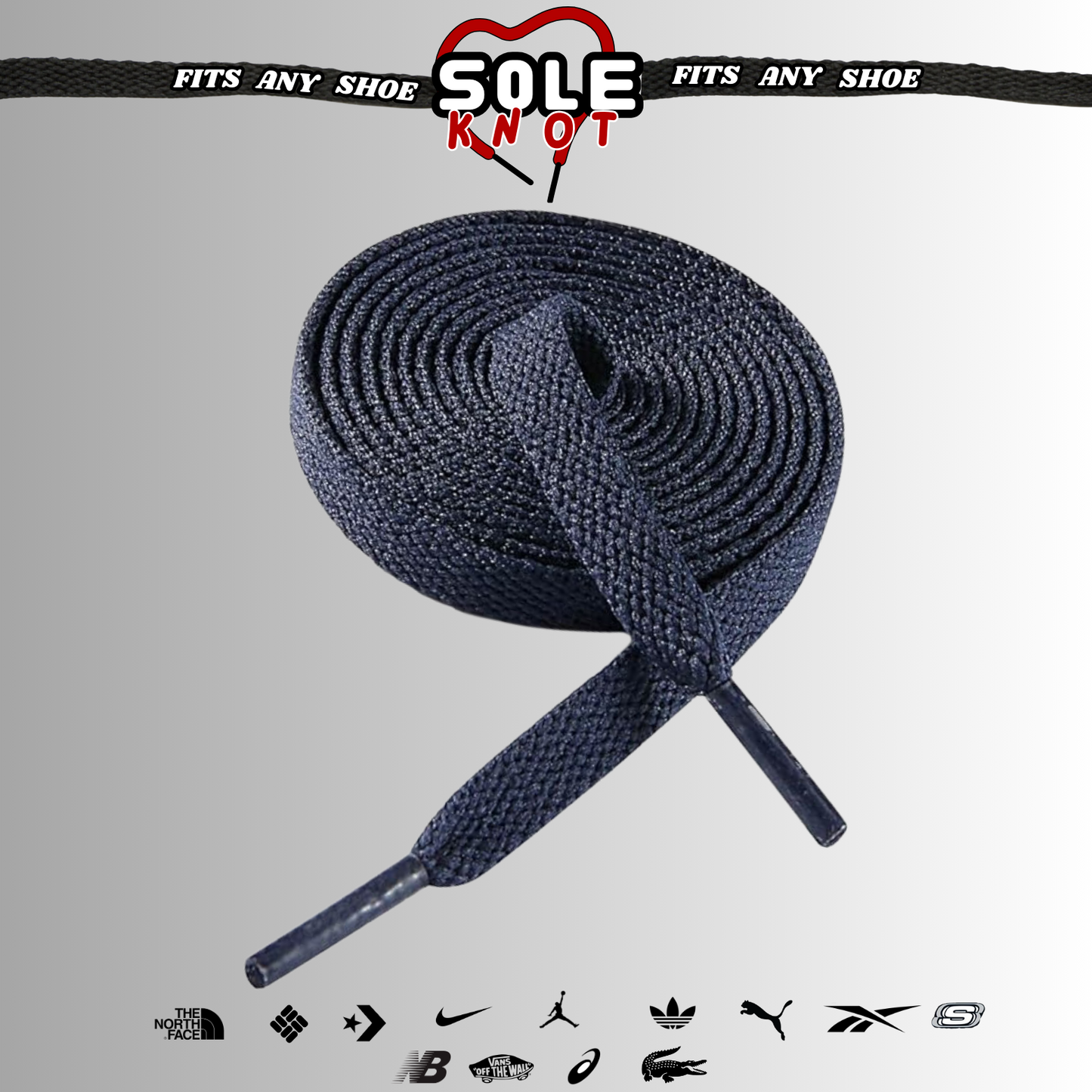 Premium Flat ShoeLaces Replacement for Air Jordan 1,2,3 Air Force Dunk Sole Knot