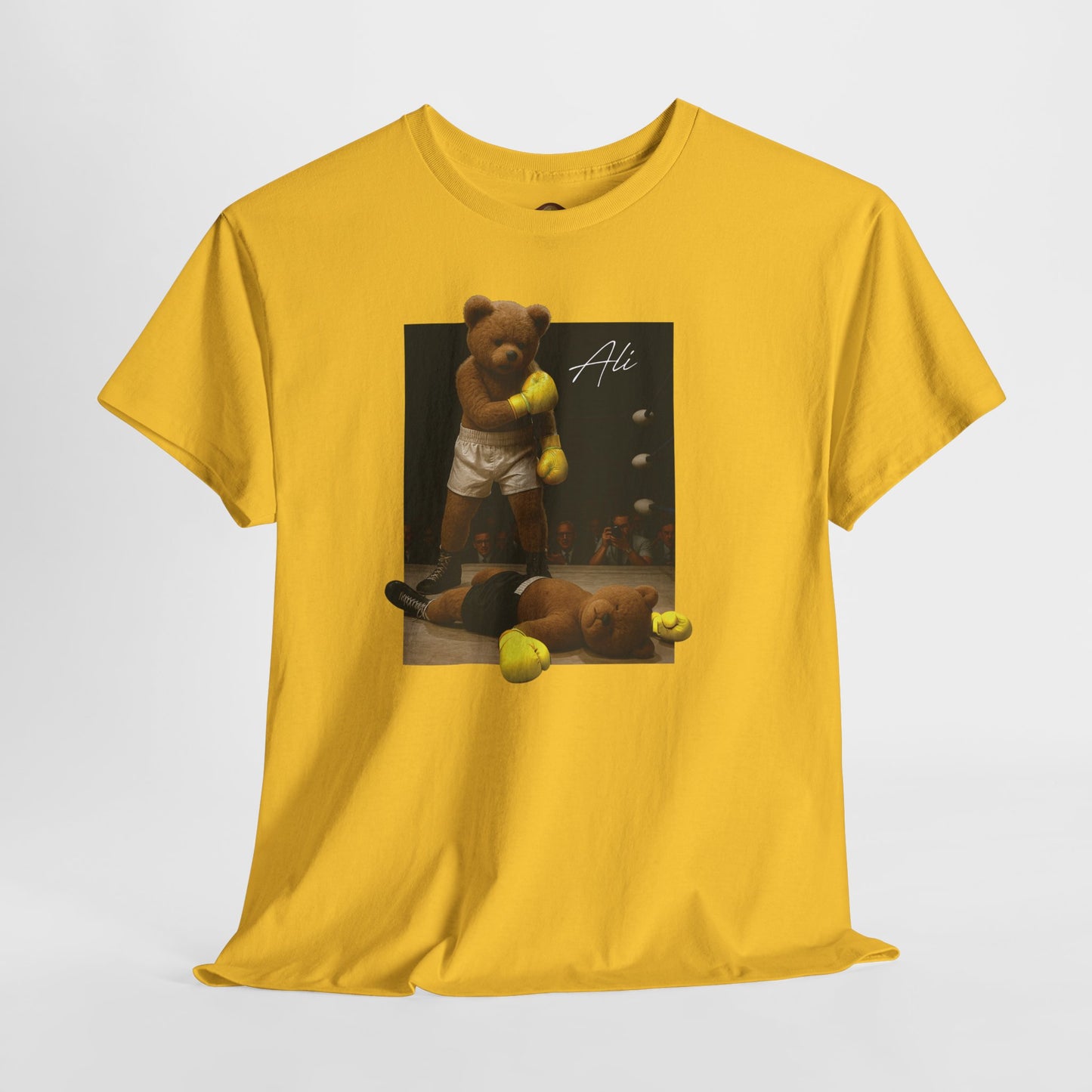 Retro 5 "TOKYO" Varsity Maize and Wolf Grey Shirt- ALI KO