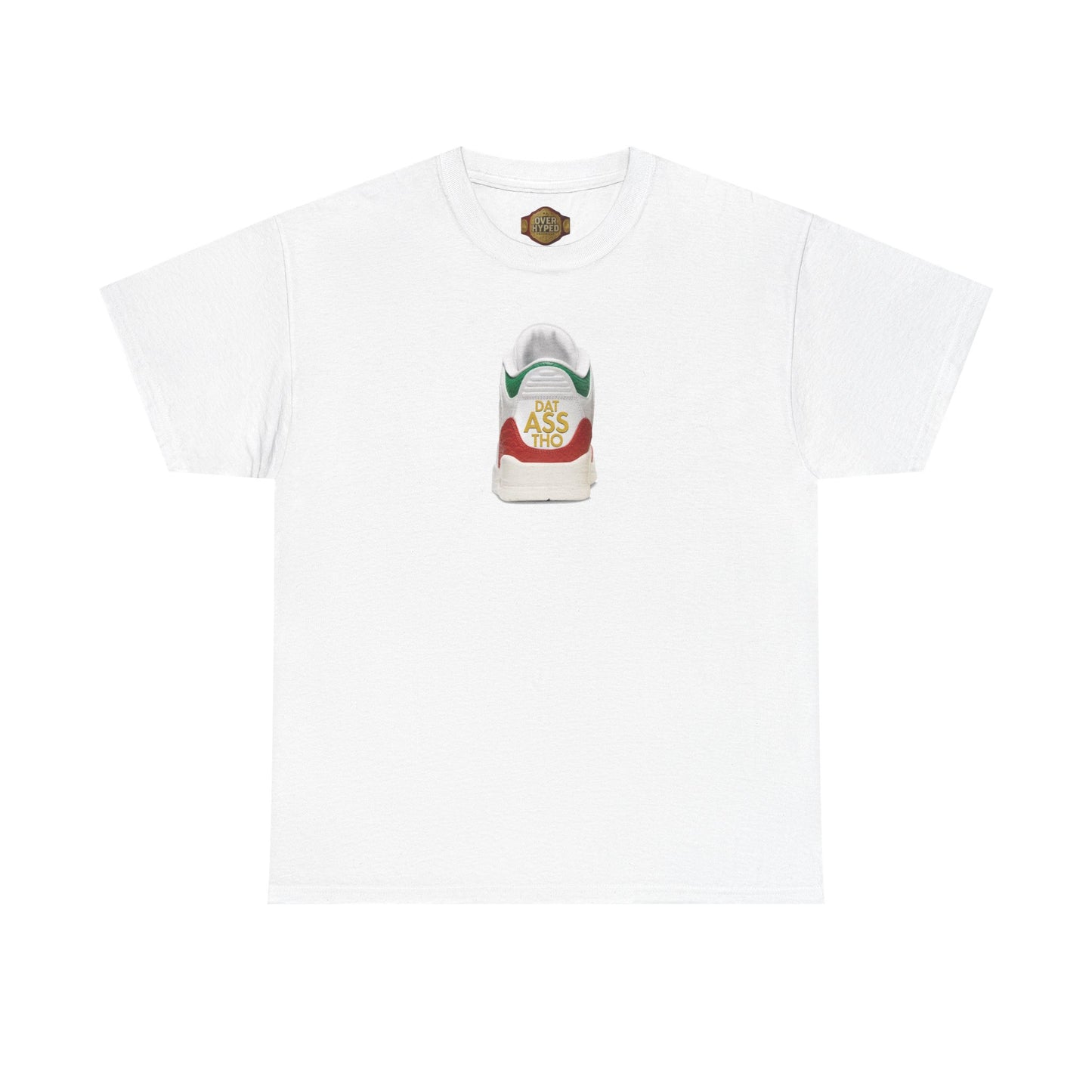 Retro 3 EL VUELO Summit White and Pine Green Shirt -Dat Assss Tho