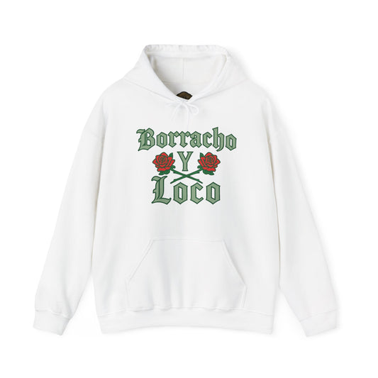 Retro 3 EL VUELO Summit White and Pine Green Hoodie - BORRACHO Y LOCO