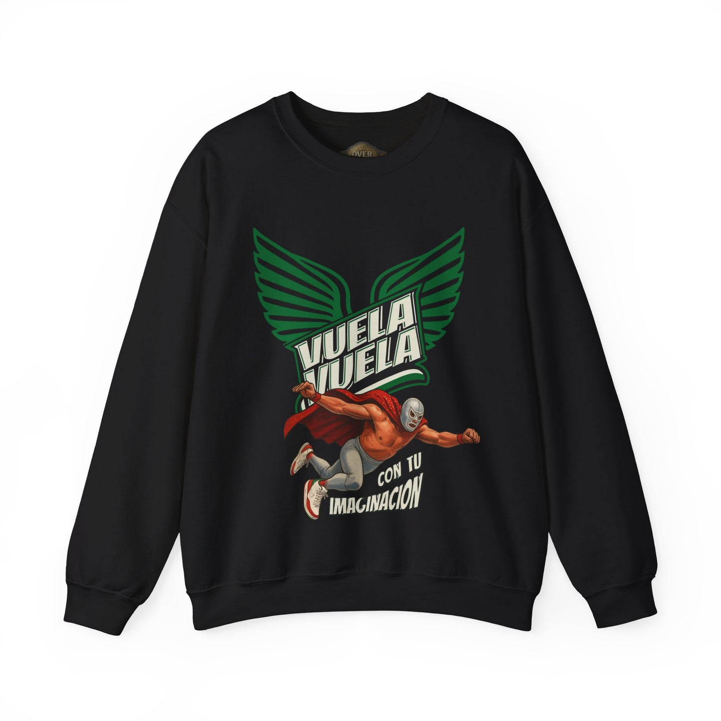 Retro 3 EL VUELO Summit White and Pine Green SweatShirt - Santo Vuela