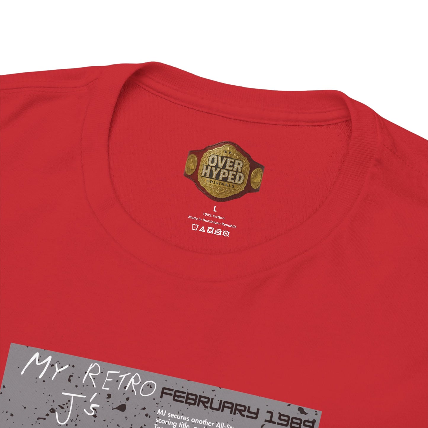 Retro 4 White Cement My Retro Card Shirt
