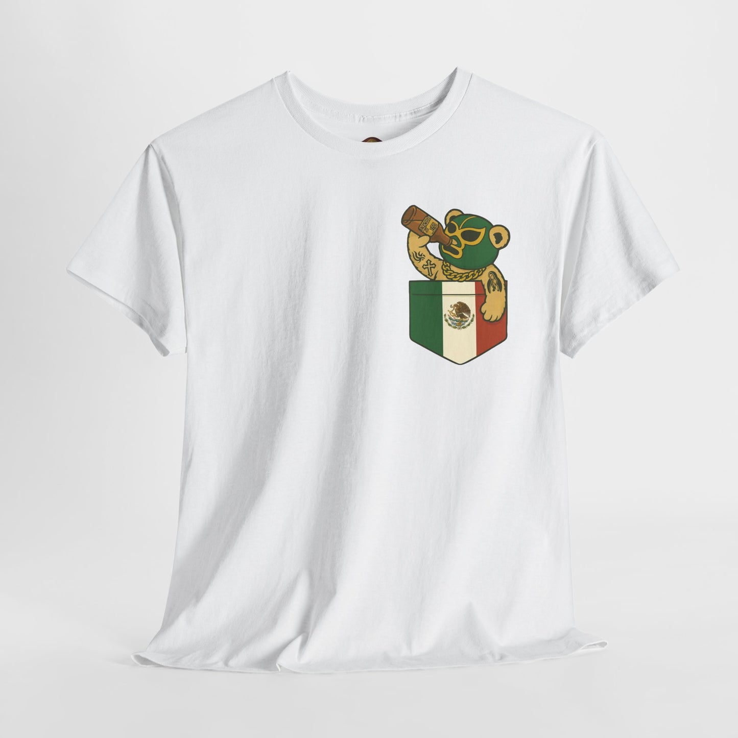 Retro 3 EL VUELO Summit White and Pine Green Shirt - OUT OF POCKET LUCHA