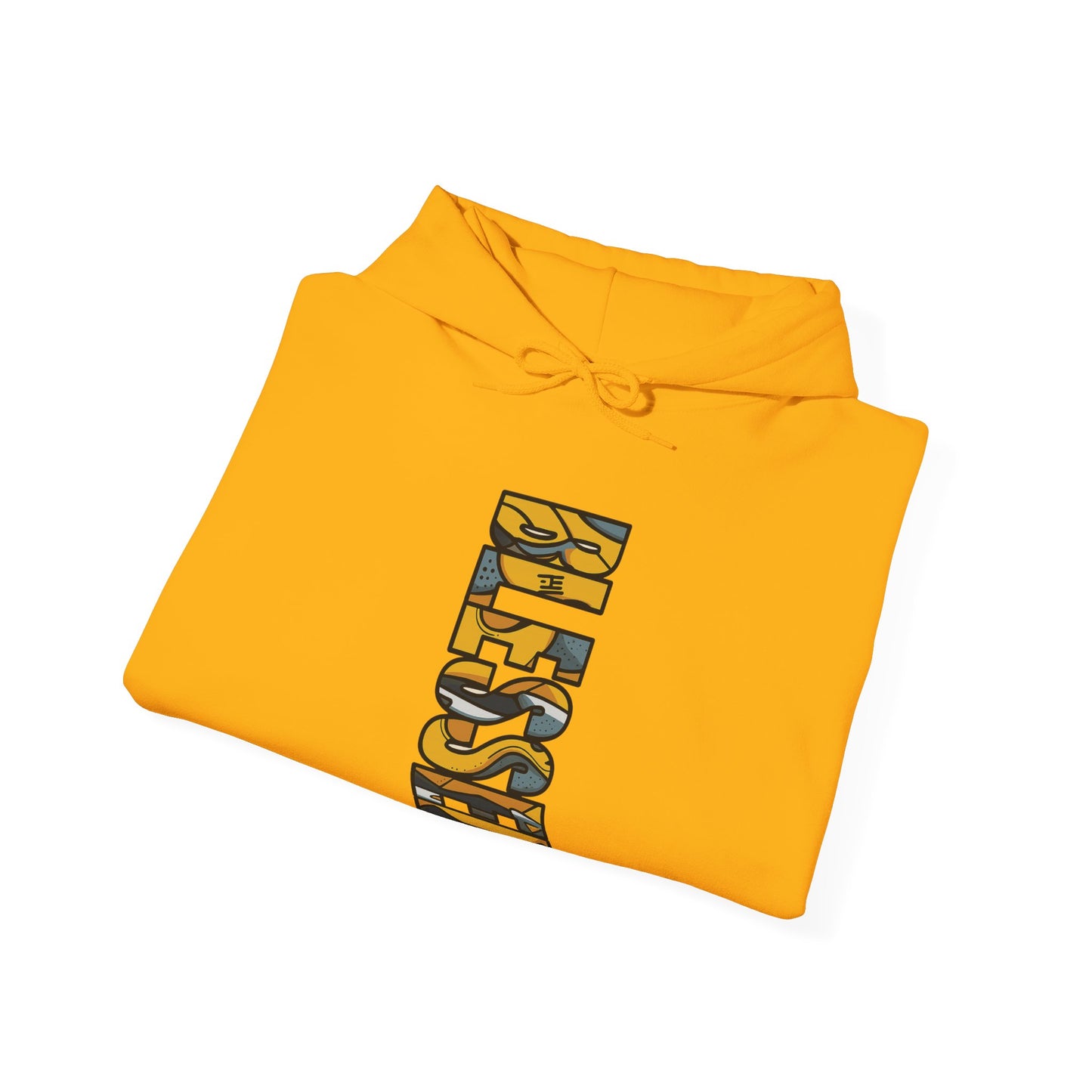 Retro 5 "TOKYO" Varsity Maize and Wolf Grey Shirt- ALI KO Hoodie - BLESSED