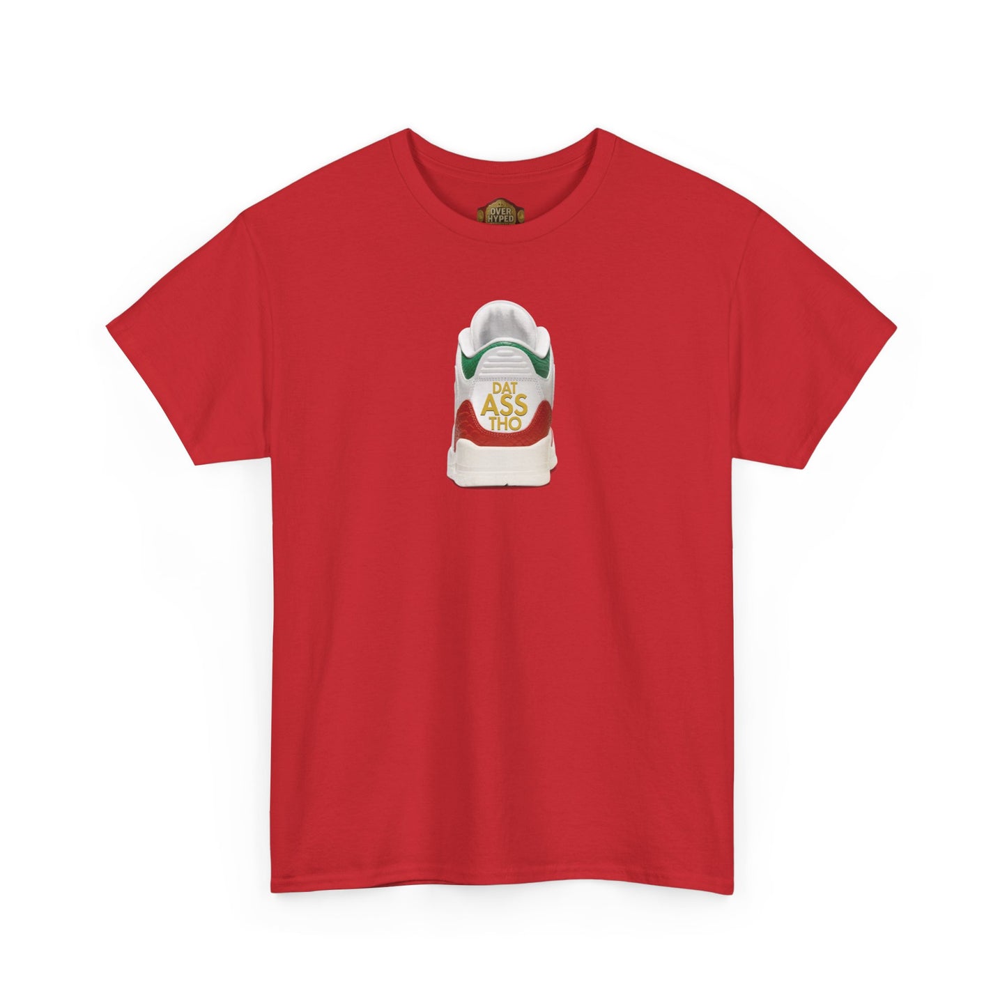 Retro 3 EL VUELO Summit White and Pine Green Shirt -Dat Assss Tho
