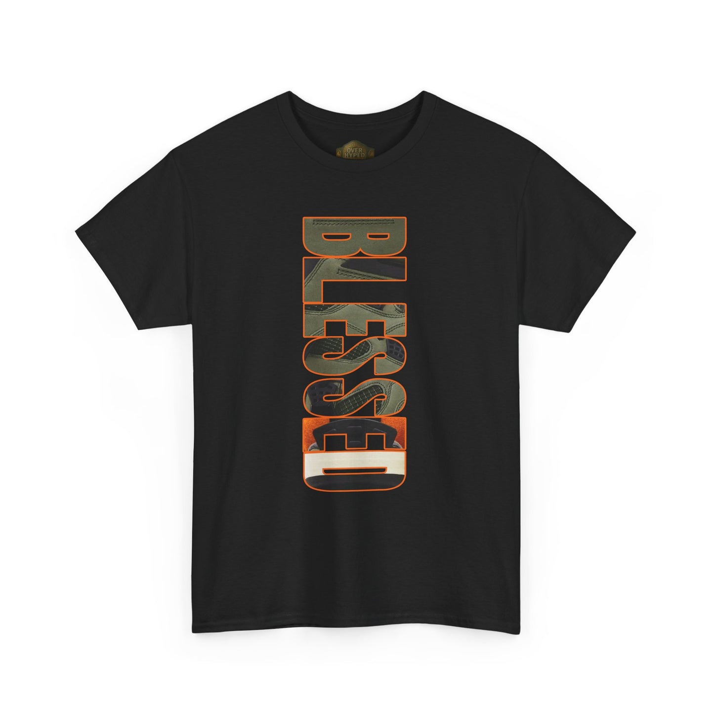 Retro 4 Deep Green and Clementine - BLESSED