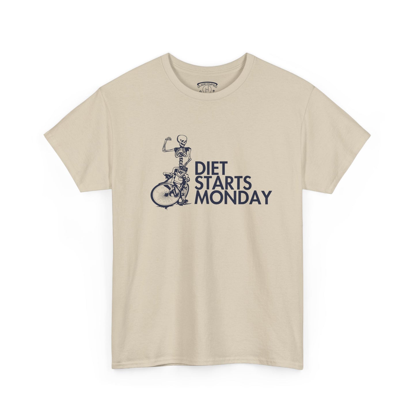 Retro 6 Olympic Diet Starts Monday Tee - by Over-Hyped