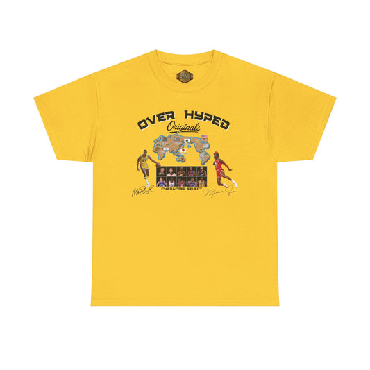 Retro 5 "TOKYO" Varsity Maize and Wolf Grey Shirt- Character Select
