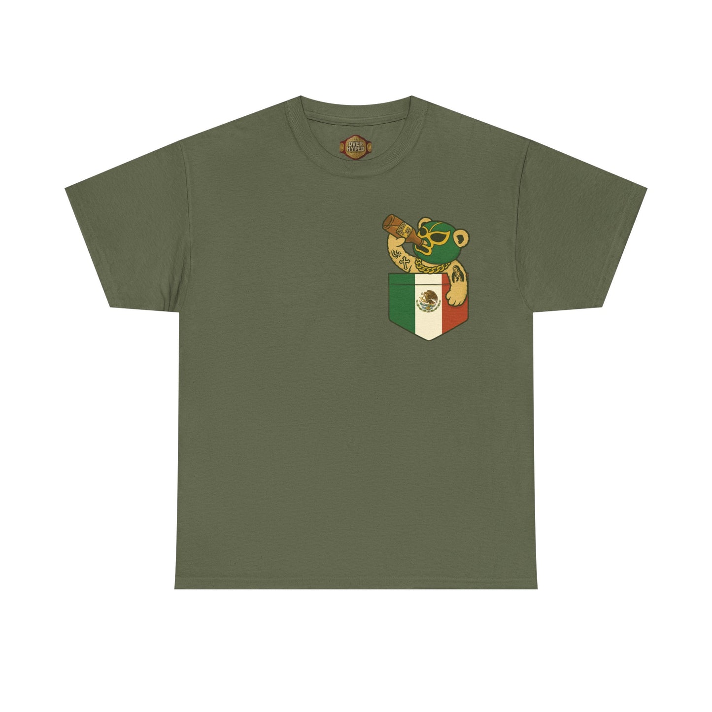 Retro 3 EL VUELO Summit White and Pine Green Shirt - OUT OF POCKET LUCHA