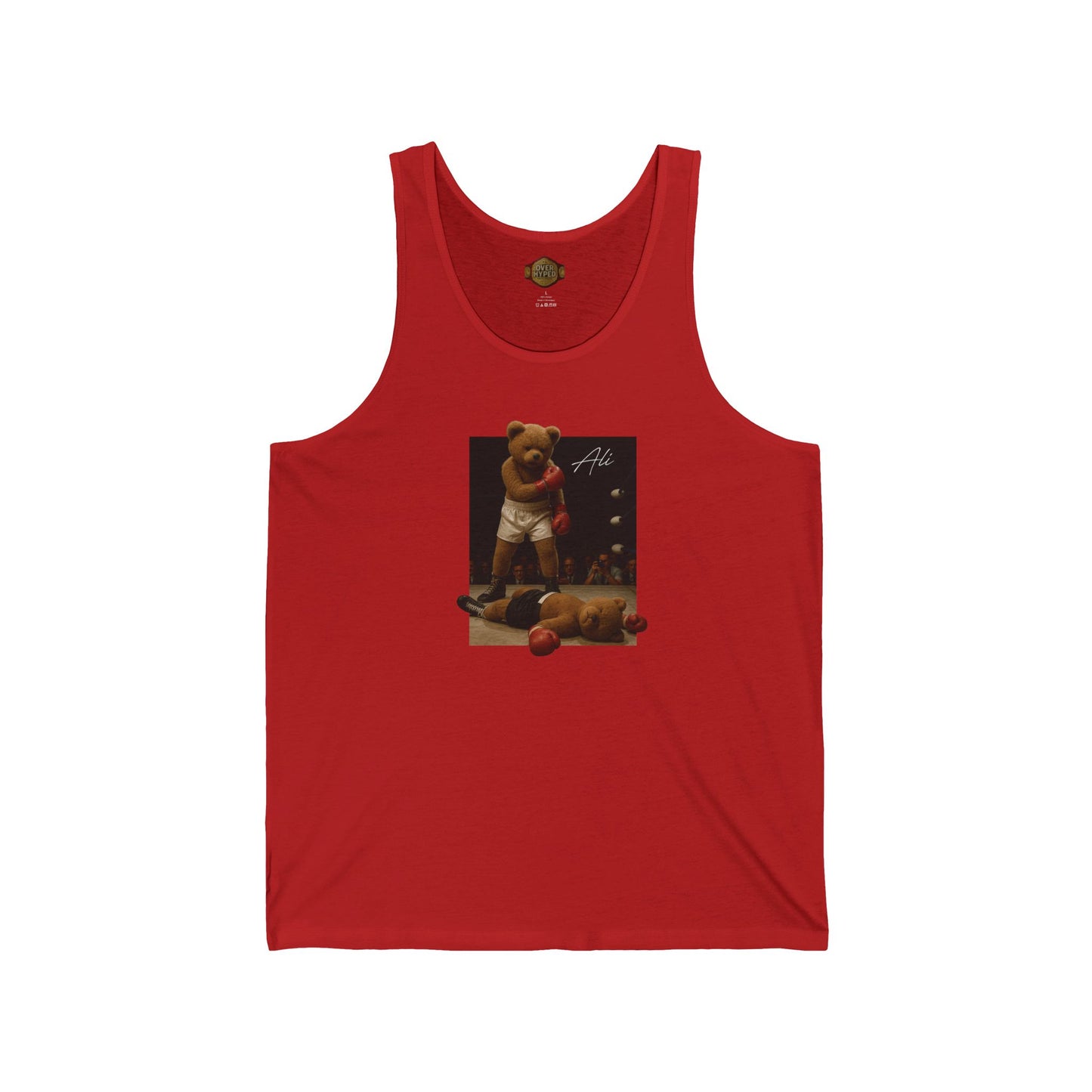 Retro 4 White Cement Knock Out Ali Tribute Tank