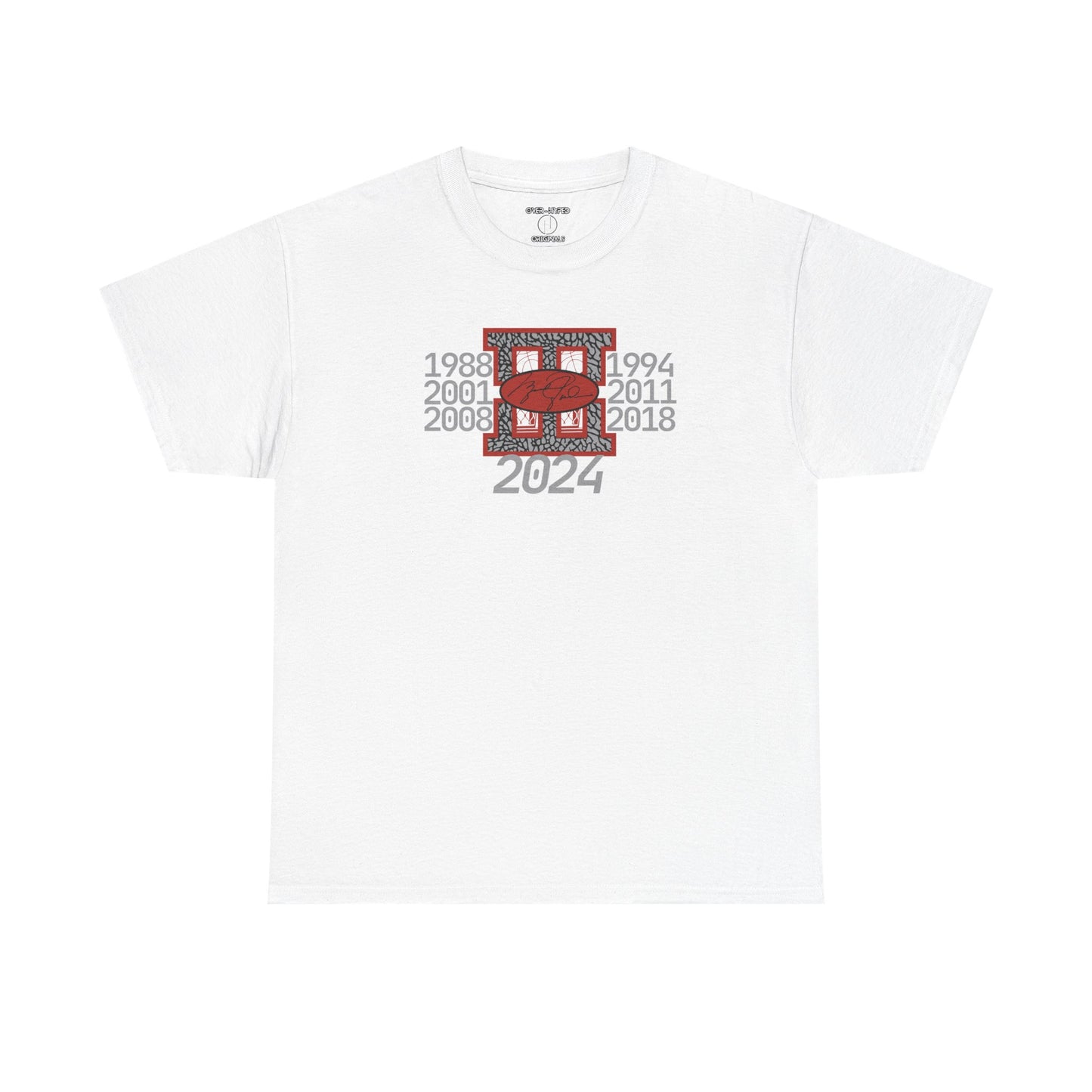 Retro 3 Black cement/ White Cement 88 To 24 Shirt