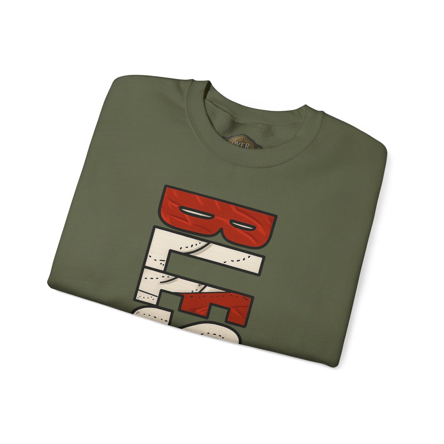 Retro 3 EL VUELO Summit White and Pine Green SweatShirt - BLESSED