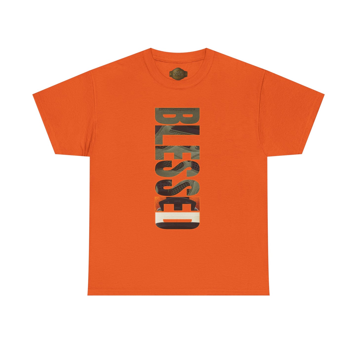 Retro 4 Deep Green and Clementine - BLESSED