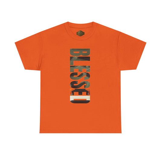 Retro 4 Deep Green and Clementine - BLESSED