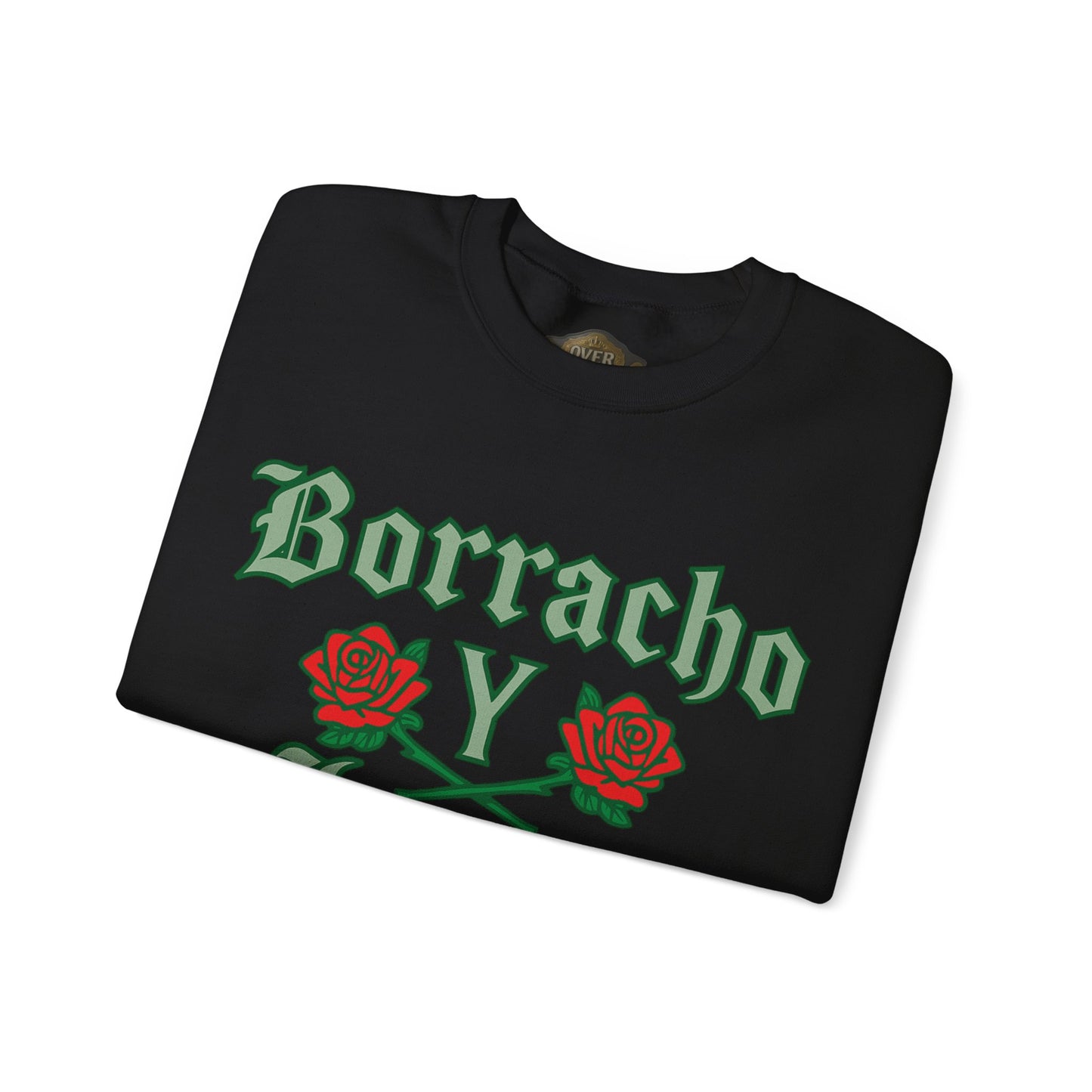 Retro 3 EL VUELO Summit White and Pine Green SweatShirt - BORRACHO Y LOCO