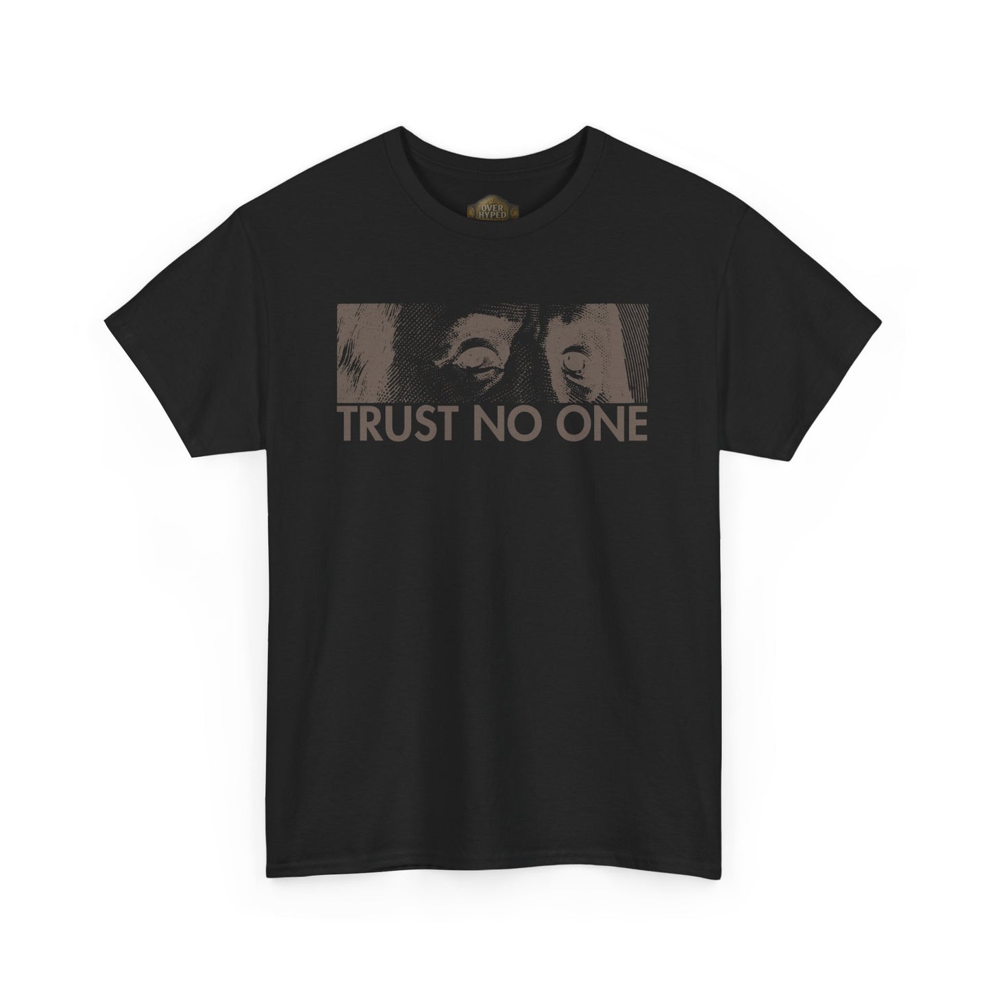 Retro 4 Cave Stone and Black Shirt- Trust No One