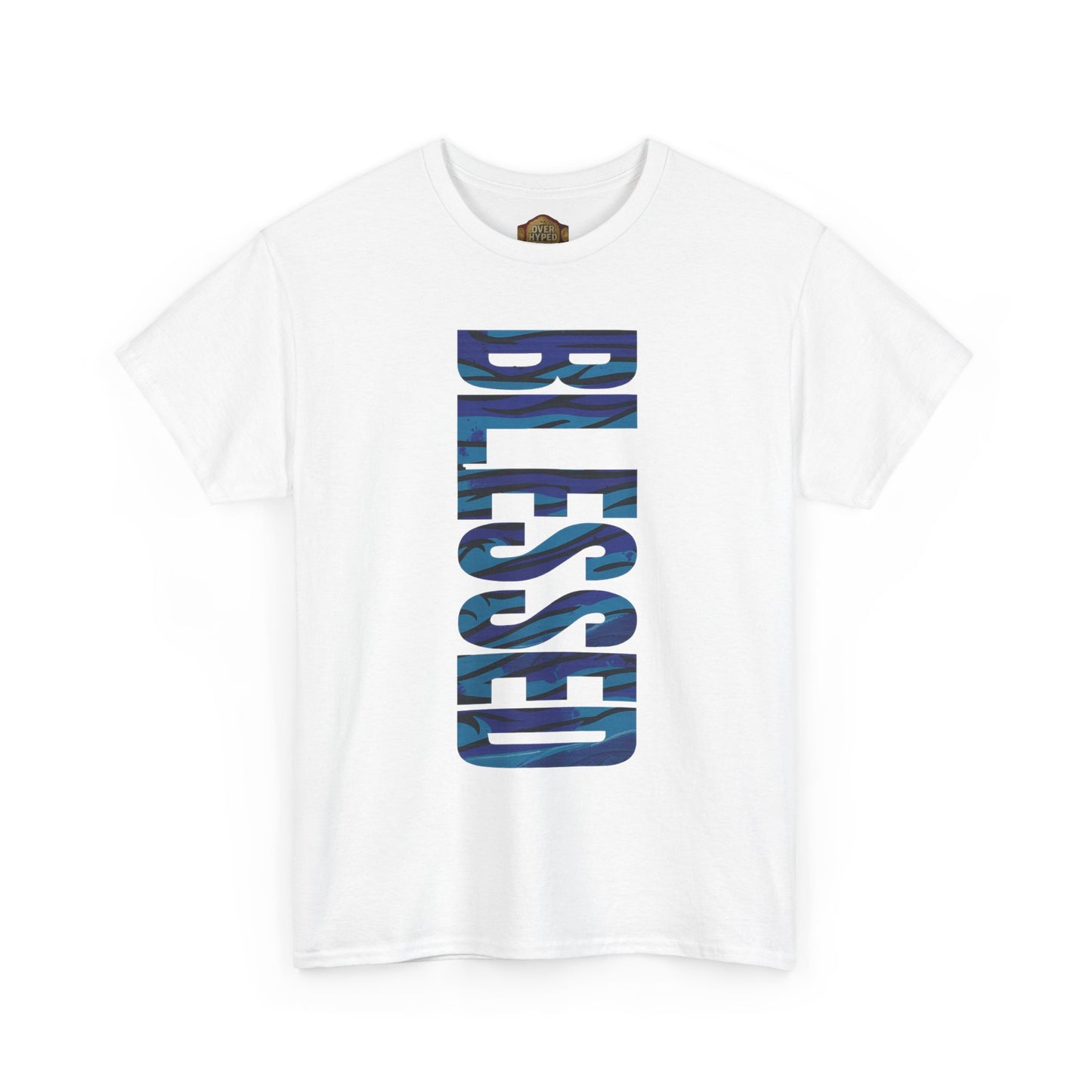 Retro 8 Aqua Shirt - BLESSED