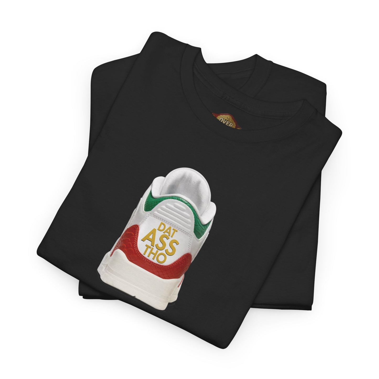 Retro 3 EL VUELO Summit White and Pine Green Shirt -Dat Assss Tho