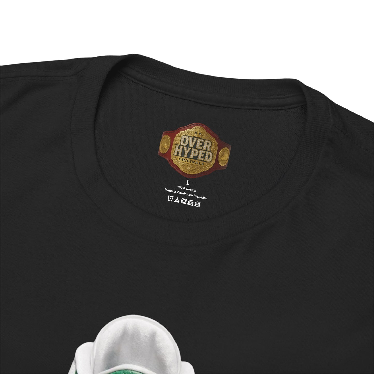Retro 3 EL VUELO Summit White and Pine Green Shirt -Dat Assss Tho