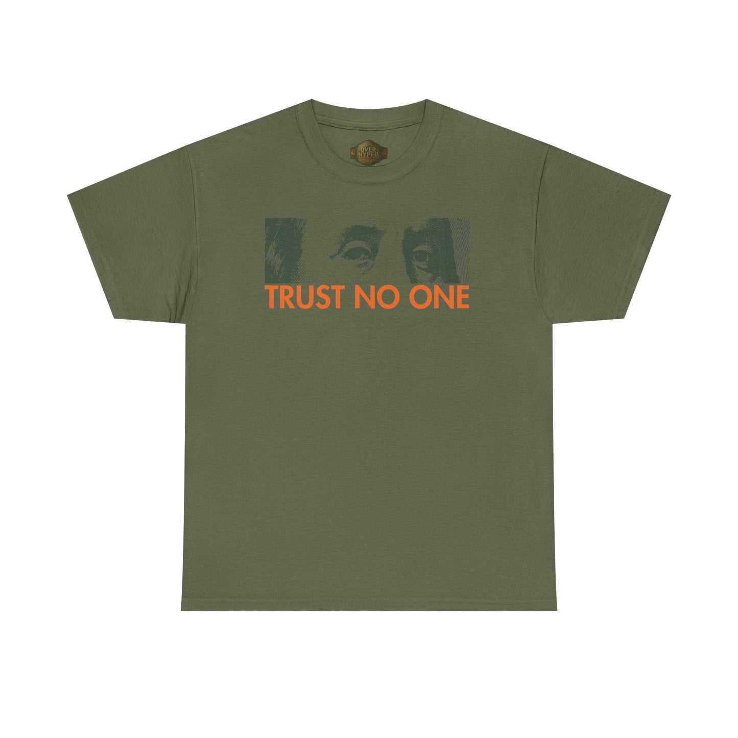 Retro 4 Deep Green and Clementine - TRUST NO ONE
