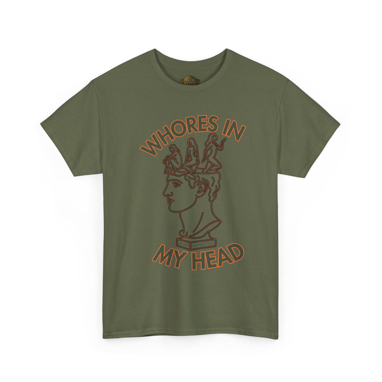 Retro 4 Deep Green and Clementine -IN MY HEAD