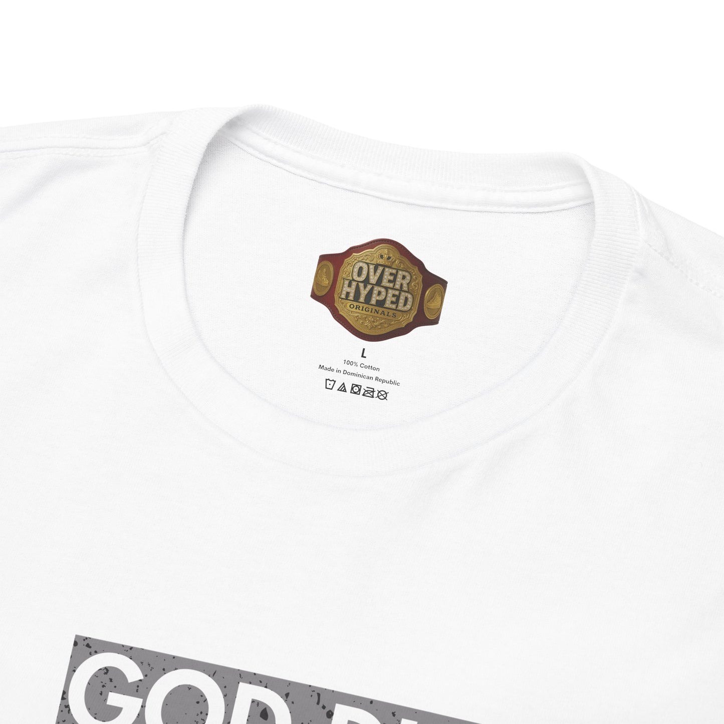 Retro 4 White Cement God Did Shirt
