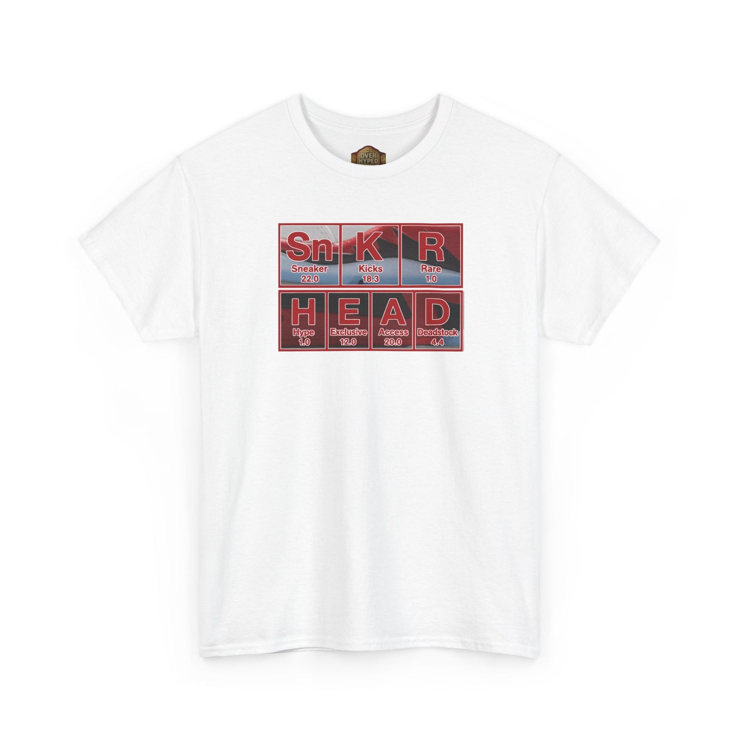 Retro 5 Fire Red "BLACK TONGUE" Shirt- SNKRS SCIENCE   AJ FIRE RED