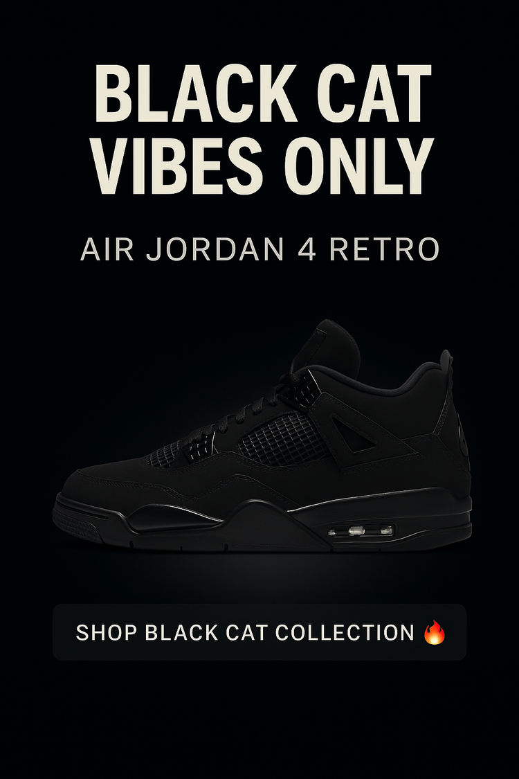 Retro 4 Black Cat Collection