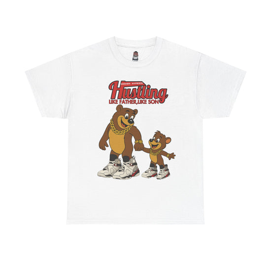 Shirt To Match Retro 8 Bugs White and True Red -LIKE FATHER LIKE SON