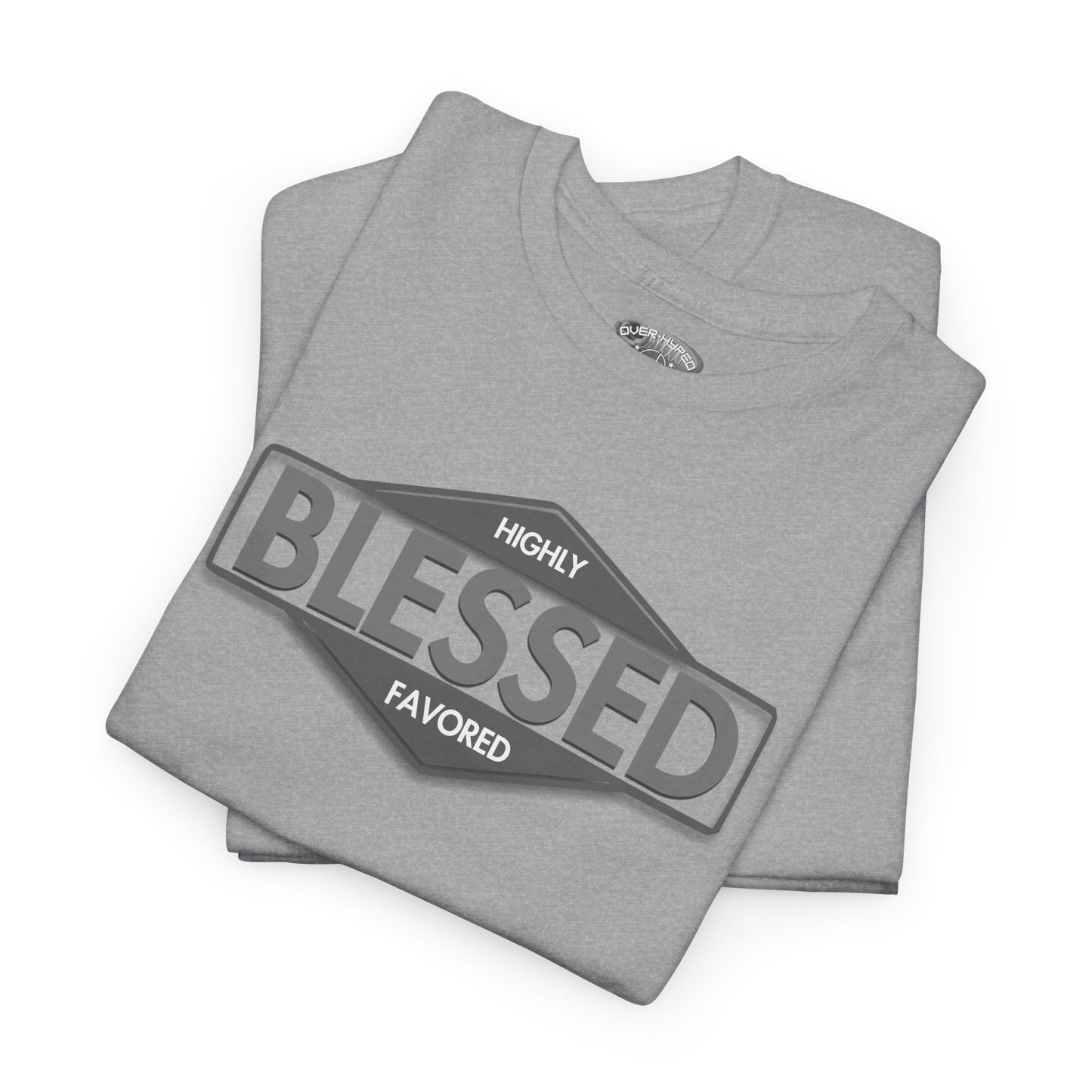 Retro 9 Cool Grey- Blessed Highly Favored Shirt