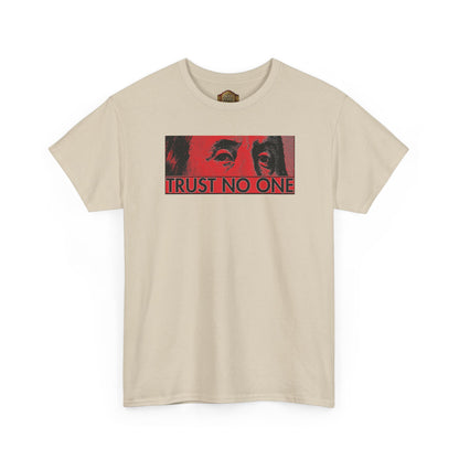 Retro 5 Fire Red "BLACK TONGUE" Shirt-TRUST NO ONE