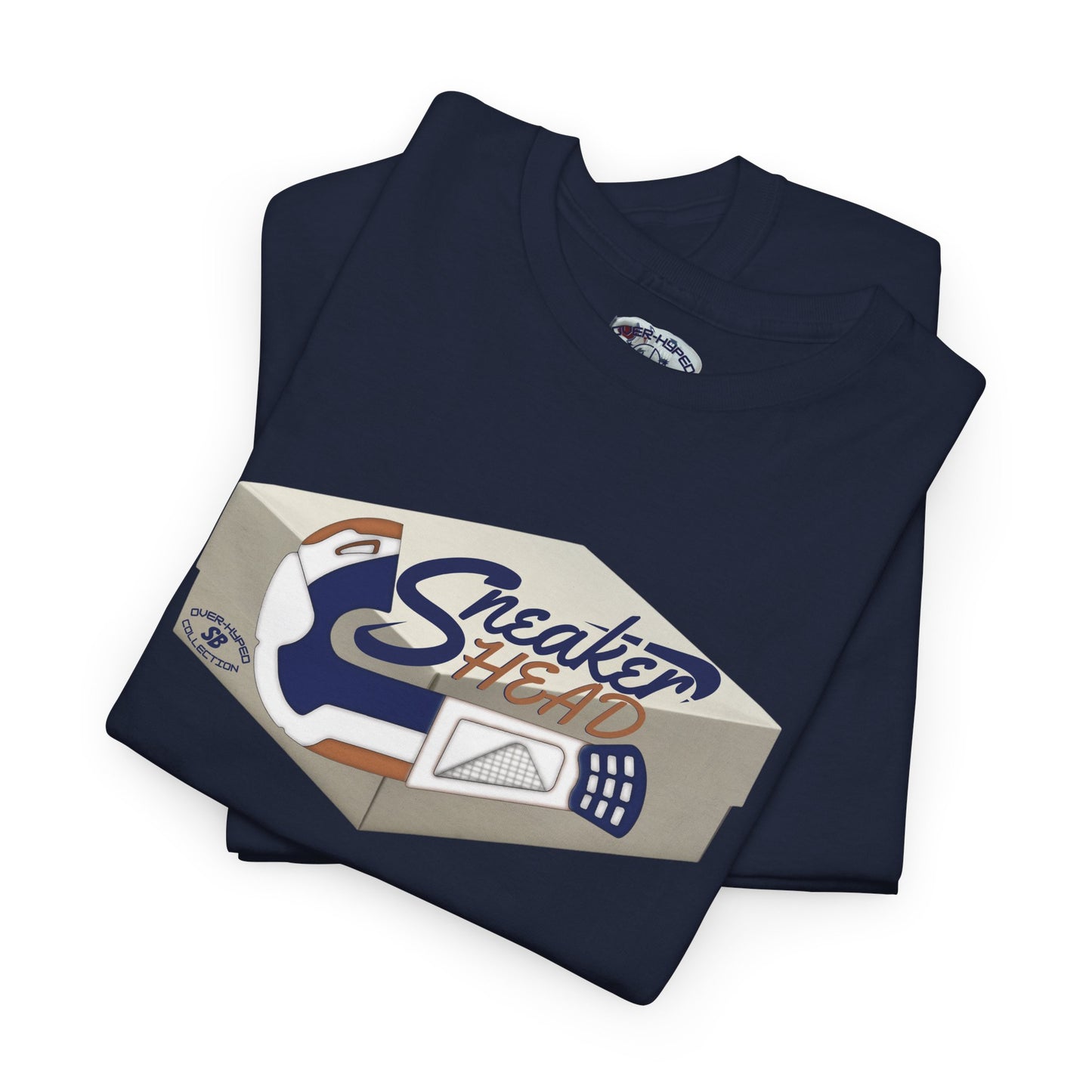 Retro 4 SB Navy SneakerHead Box Shirt