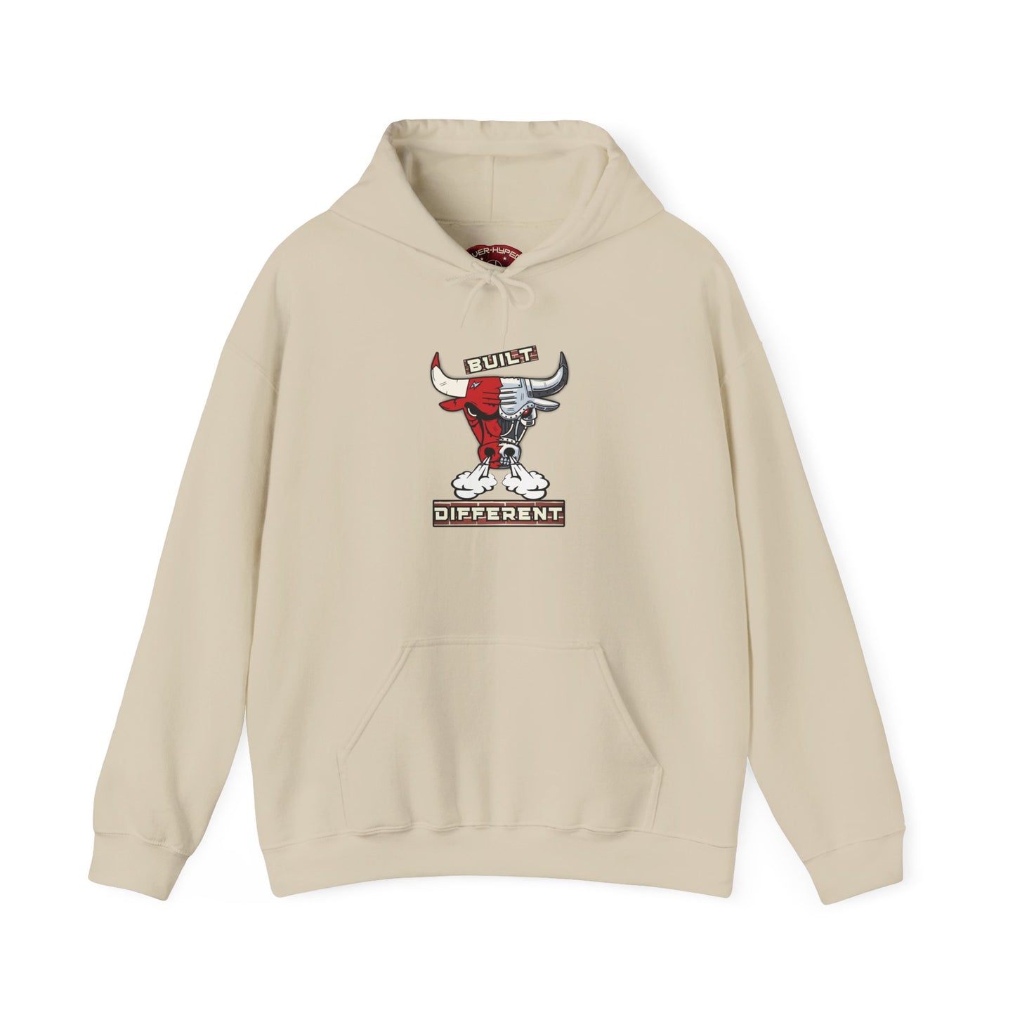 Retro 4 Brick by Brick-Built Different Hoodie
