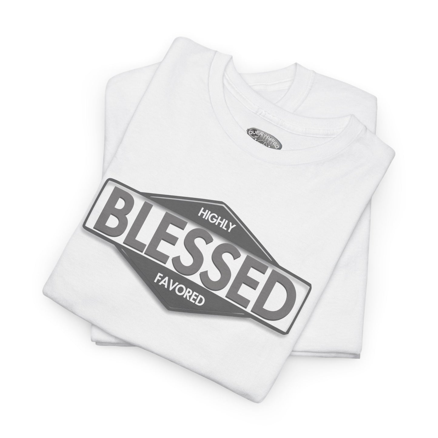 Retro 9 Cool Grey- Blessed Highly Favored Shirt