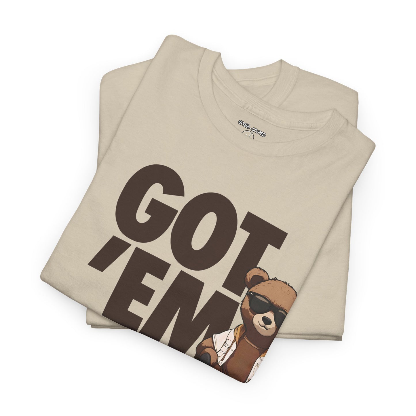 Retro 1 Mocha Got em Bear Shirt