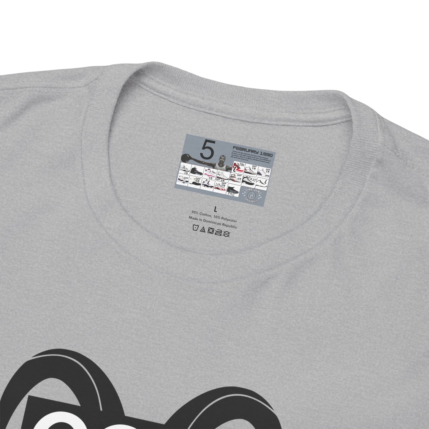 Retro 5 Black Metallic Goat Horns Shirt