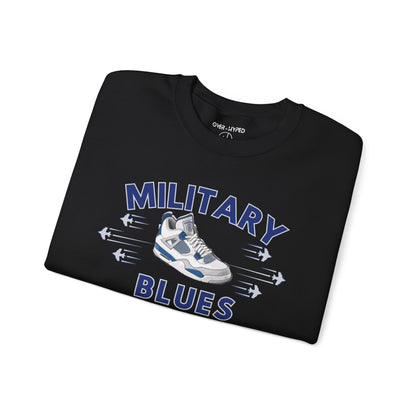Retro 4 Military Blue The Blues SweatShirt