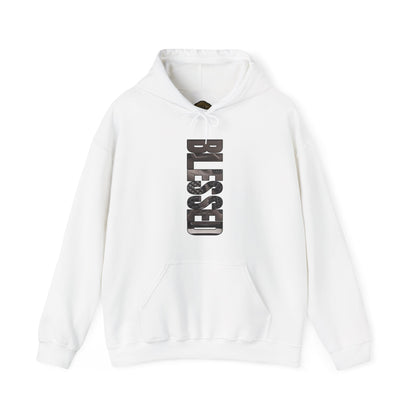 Retro 4 Cave Stone and Black Hoodie- BLESSED