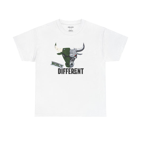 Retro 4 Oxidized Green Built Different Shirt