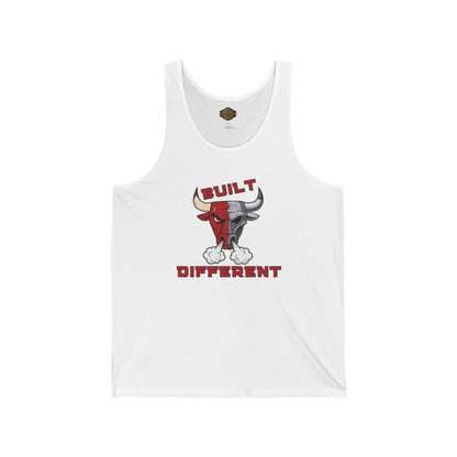 Retro 4 White Cement Built Different Tank
