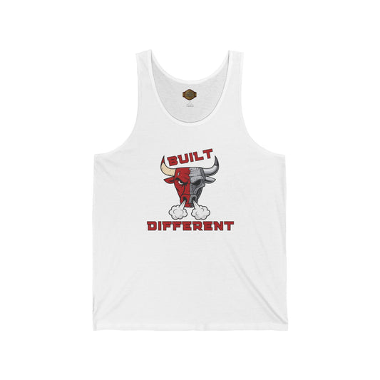 Retro 4 White Cement Built Different Tank