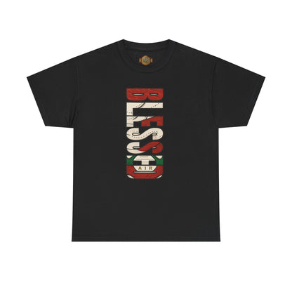 Retro 3 EL VUELO Summit White and Pine Green Shirt - BLESSED